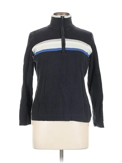 Pre-owned Eddie Bauer Pullover Sweater In Blue