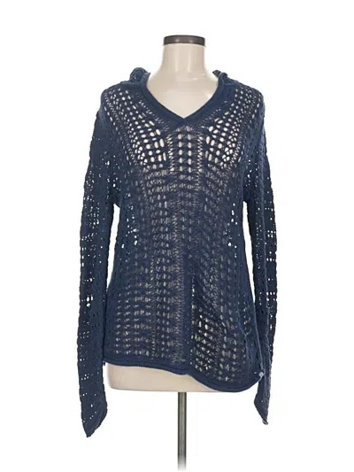 Pre-owned Eddie Bauer Pullover Sweater In Blue