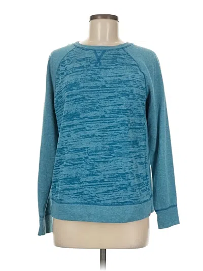 Pre-owned Eddie Bauer Pullover Sweater In Blue