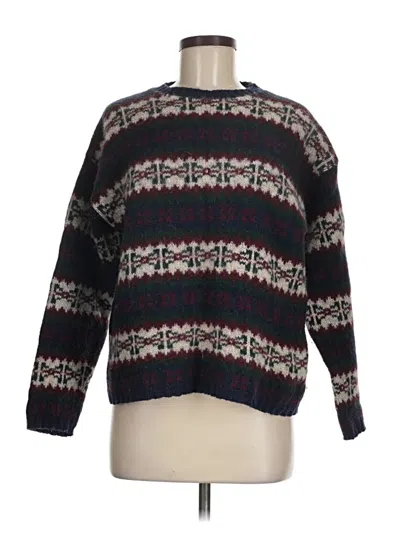 Pre-owned Eddie Bauer Pullover Sweater In Blue