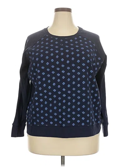 Pre-owned Eddie Bauer Pullover Sweater In Blue