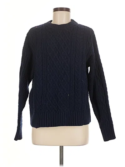 Pre-owned Eddie Bauer Pullover Sweater In Blue