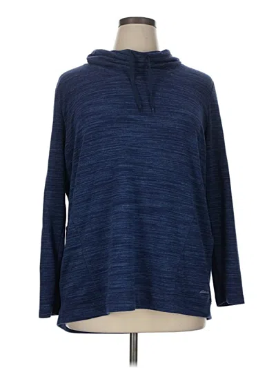 Pre-owned Eddie Bauer Pullover Sweater In Blue