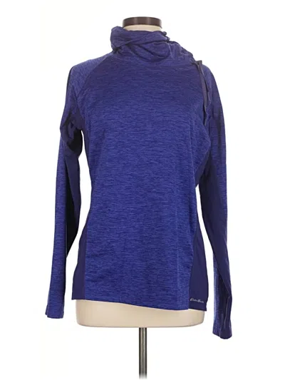 Pre-owned Eddie Bauer Pullover Sweater In Blue