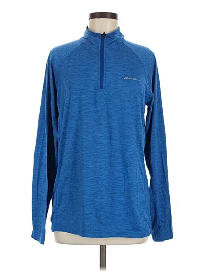 Pre-owned Eddie Bauer Pullover Sweater In Blue