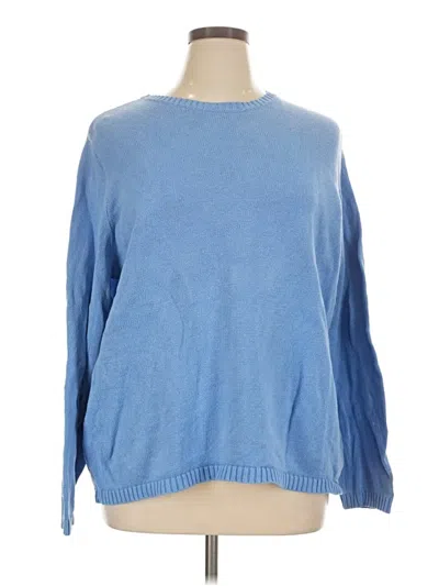 Pre-owned Eddie Bauer Pullover Sweater In Blue