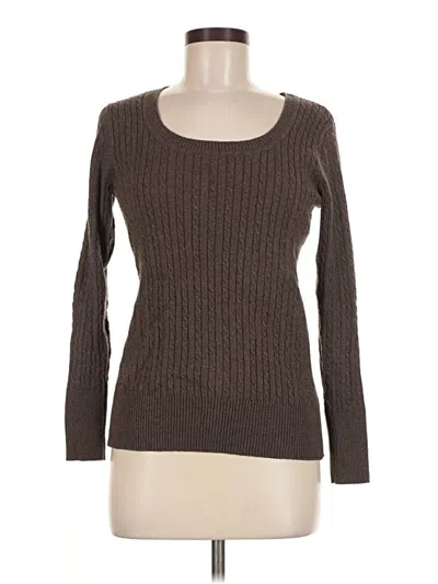 Pre-owned Eddie Bauer Pullover Sweater In Brown