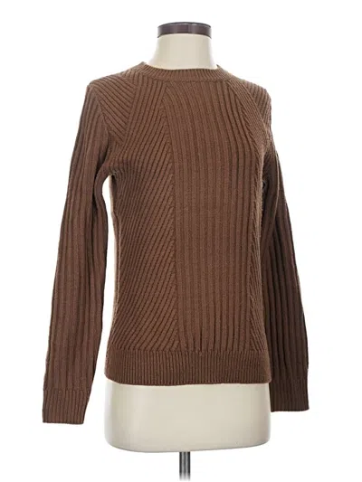 Pre-owned Eddie Bauer Pullover Sweater In Brown