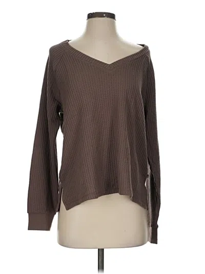 Pre-owned Eddie Bauer Pullover Sweater In Brown
