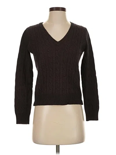 Pre-owned Eddie Bauer Pullover Sweater In Brown