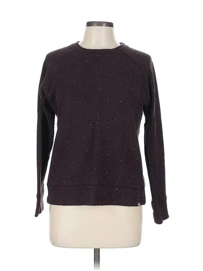 Pre-owned Eddie Bauer Pullover Sweater In Burgundy