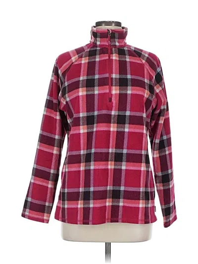 Pre-owned Eddie Bauer Pullover Sweater In Burgundy