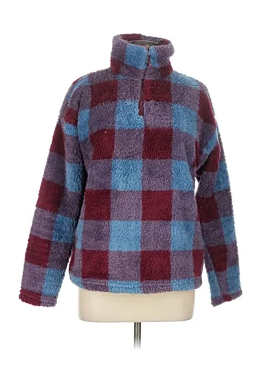 Pre-owned Eddie Bauer Pullover Sweater In Burgundy