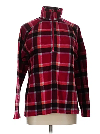 Pre-owned Eddie Bauer Pullover Sweater In Burgundy