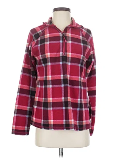 Pre-owned Eddie Bauer Pullover Sweater In Burgundy