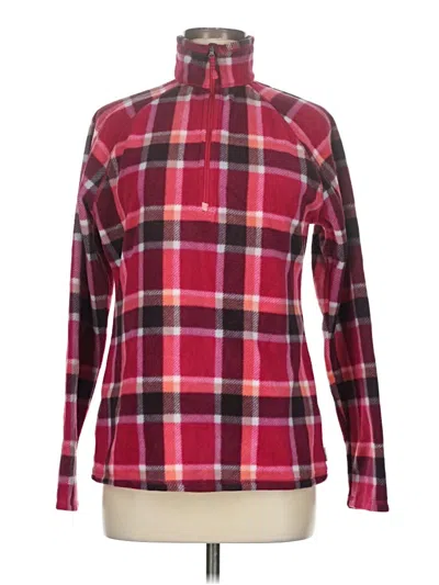 Pre-owned Eddie Bauer Pullover Sweater In Burgundy