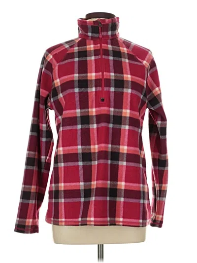 Pre-owned Eddie Bauer Pullover Sweater In Burgundy