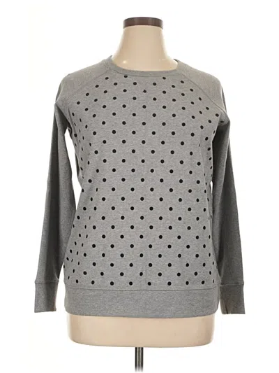 Pre-owned Eddie Bauer Pullover Sweater In Gray