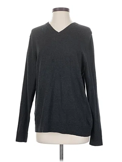 Pre-owned Eddie Bauer Pullover Sweater In Gray
