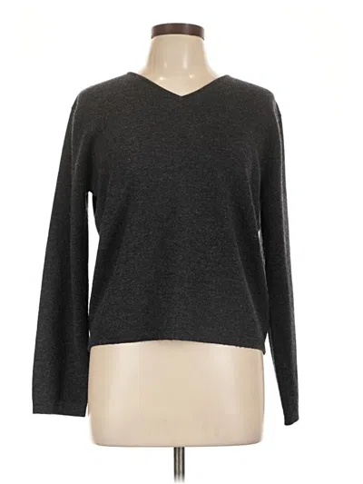Pre-owned Eddie Bauer Pullover Sweater In Gray