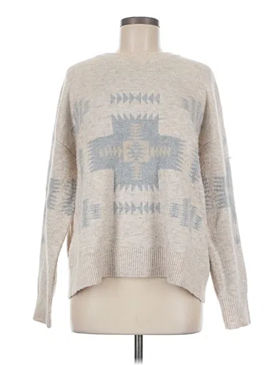 Pre-owned Eddie Bauer Pullover Sweater In Gray