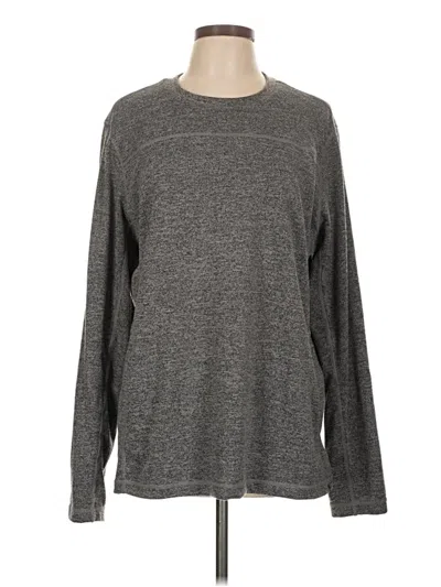 Pre-owned Eddie Bauer Pullover Sweater In Gray