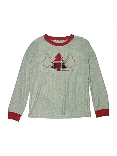 Pre-owned Eddie Bauer Kids' Pullover Sweater In Green