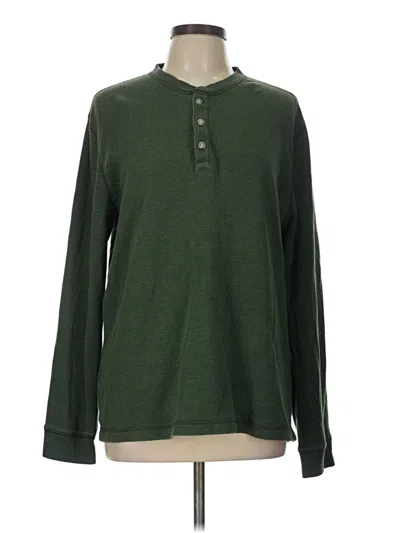 Pre-owned Eddie Bauer Pullover Sweater In Green