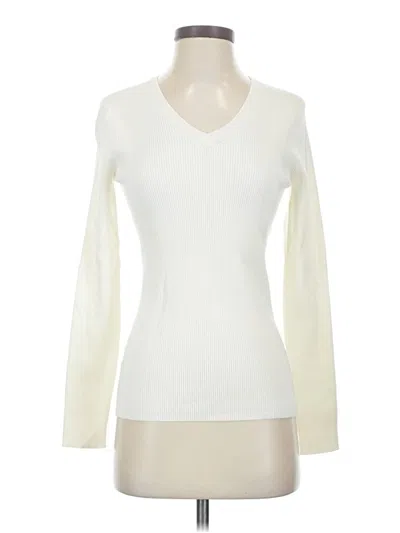 Pre-owned Eddie Bauer Pullover Sweater In Ivory