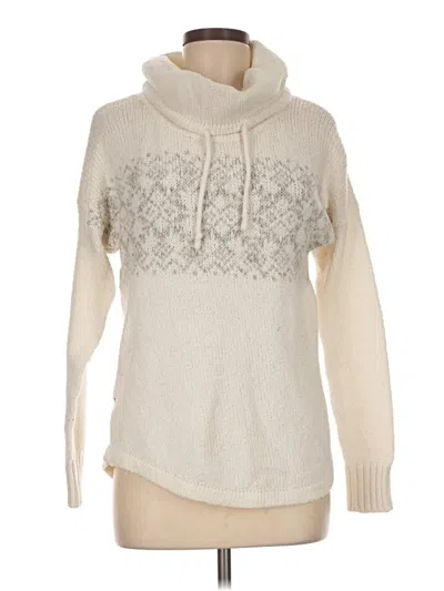Pre-owned Eddie Bauer Pullover Sweater In Ivory