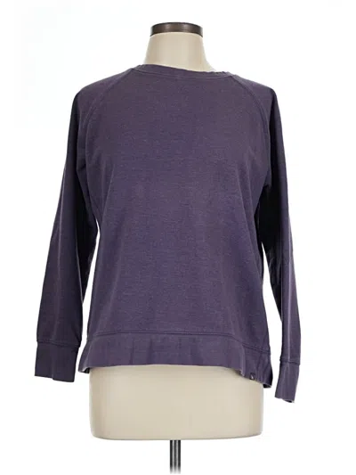 Pre-owned Eddie Bauer Pullover Sweater In Purple