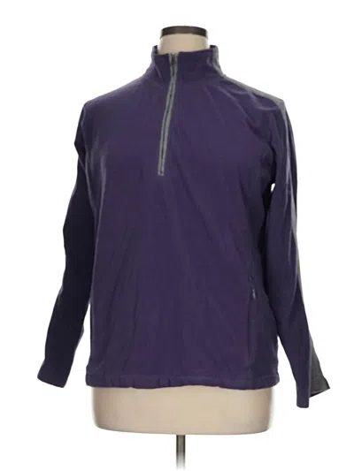 Pre-owned Eddie Bauer Pullover Sweater In Purple