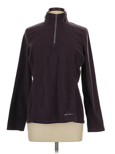 Pre-owned Eddie Bauer Pullover Sweater In Purple