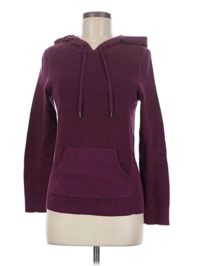 Pre-owned Eddie Bauer Pullover Sweater In Purple