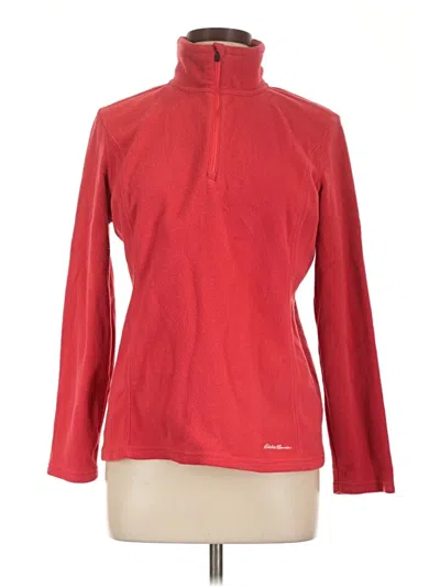 Pre-owned Eddie Bauer Pullover Sweater In Red
