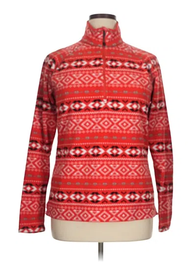 Pre-owned Eddie Bauer Pullover Sweater In Red