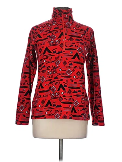 Pre-owned Eddie Bauer Pullover Sweater In Red