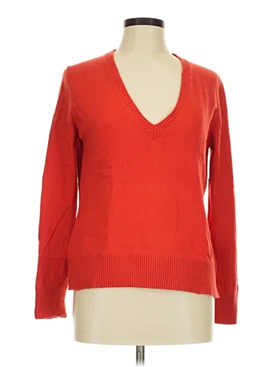 Pre-owned Eddie Bauer Pullover Sweater In Red