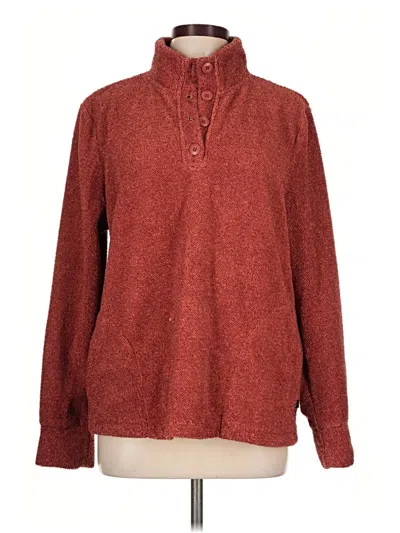 Pre-owned Eddie Bauer Pullover Sweater In Red
