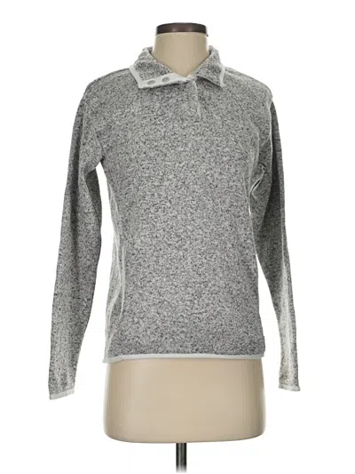 Pre-owned Eddie Bauer Pullover Sweater In Silver