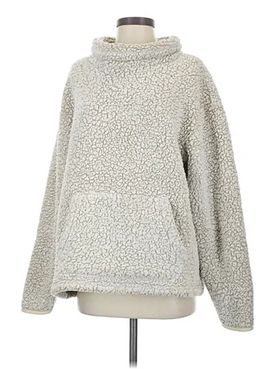 Pre-owned Eddie Bauer Pullover Sweater In Silver