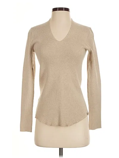 Pre-owned Eddie Bauer Pullover Sweater In Tan