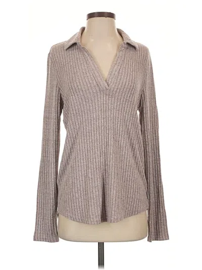 Pre-owned Eddie Bauer Pullover Sweater In Tan
