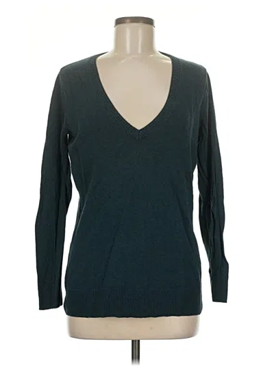 Pre-owned Eddie Bauer Pullover Sweater In Teal