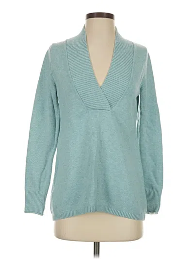 Pre-owned Eddie Bauer Pullover Sweater In Teal