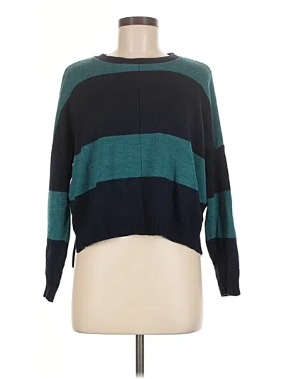 Pre-owned Eddie Bauer Pullover Sweater In Teal