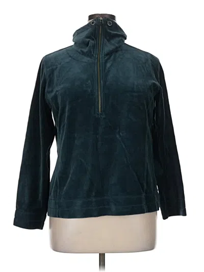 Pre-owned Eddie Bauer Pullover Sweater In Teal
