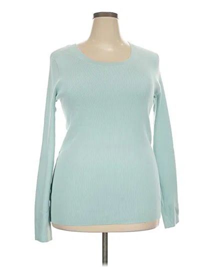 Pre-owned Eddie Bauer Pullover Sweater In Teal