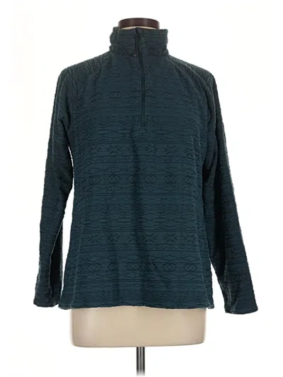 Pre-owned Eddie Bauer Pullover Sweater In Teal