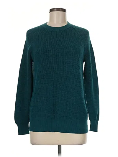 Pre-owned Eddie Bauer Pullover Sweater In Teal